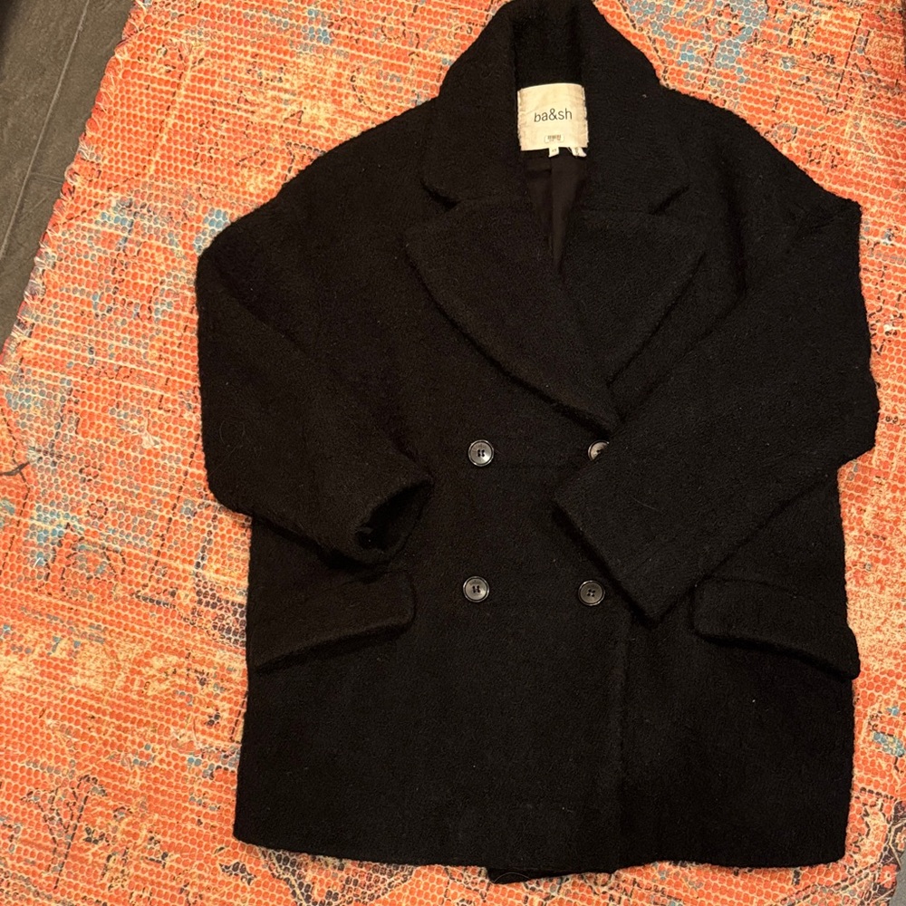 BA&SH peacoat, xs